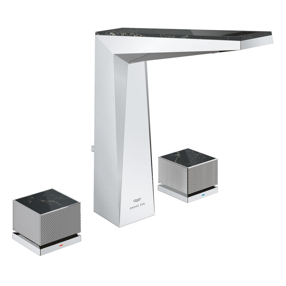 Grohe Allure Brilliant Private Collection L-Boy, 3 Delikli Lavabodan Ankastre Lavabo Bataryası, Sifon Kumandalı - Ürün Görseli