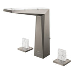 Grohe Allure Brilliant Private Collection L-Boy, 3 Delikli Lavabodan Ankastre Lavabo Bataryası, Sifon Kumandalı, Fırçalı Sert Grafit - Ürün Görseli