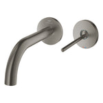 Grohe Atrio 2 Delikli Ankastre Lavabo Bataryası, (Sıva Üstü Grubu), Fırçalı Sert Grafit - Ürün Görseli