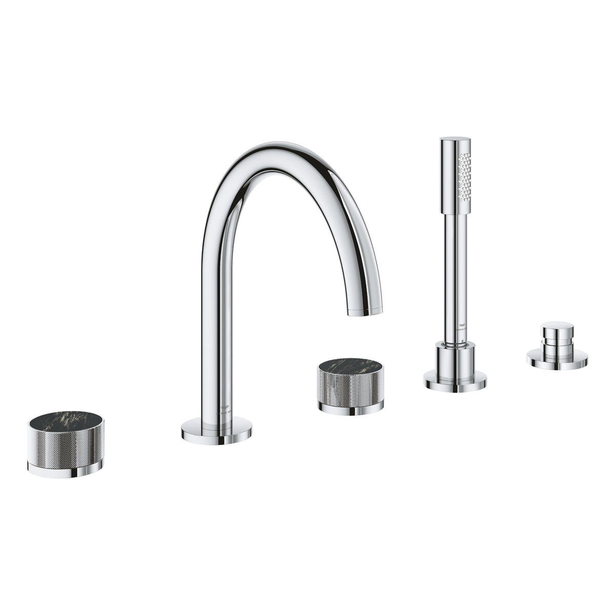 Grohe Atrio Private Collection 5 Delikli Ankastre Küvet Bataryası (Sıva Üstü Grubu) - Ürün Görseli
