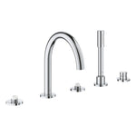 Grohe Atrio Private Collection 5 Delikli Ankastre Küvet Bataryası (Sıva Üstü Grubu) - Ürün Görseli