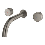 Grohe Atrio Private Collection 3 Delikli Ankastre Lavabo Bataryası (Sıva Üstü Grubu) Fırçalı Sert Grafit - Ürün Görseli