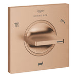 Grohe Allure 3 Yönlü Yönlendirici (Sıva Üstü Grubu), Fırçalı Bakır - Ürün Görseli