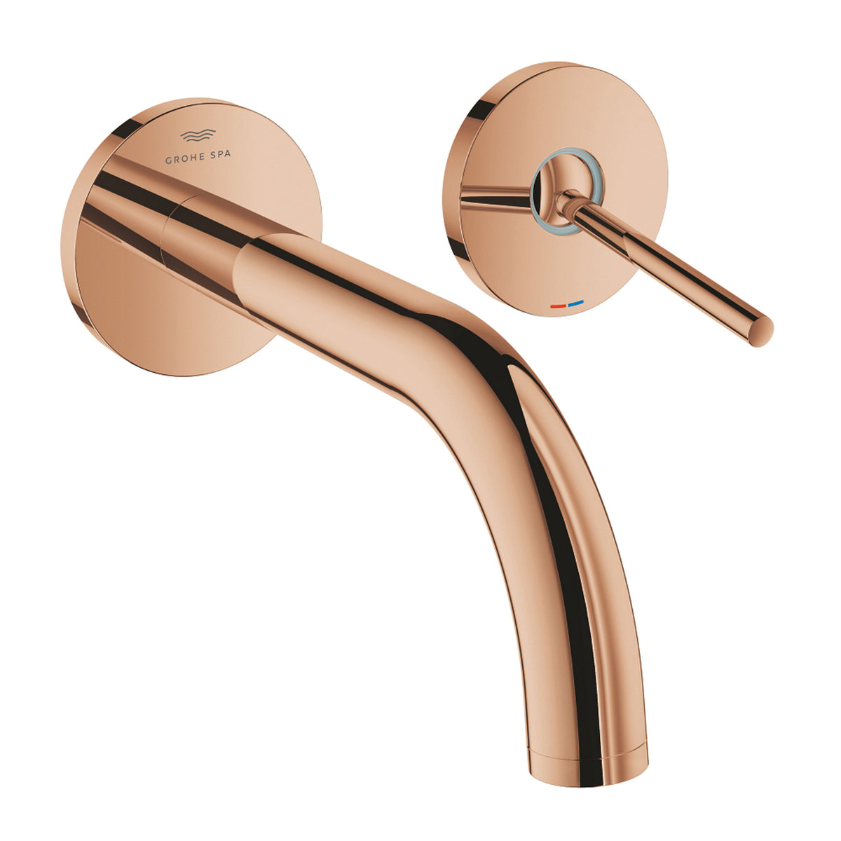 Grohe Atrio 2 Delikli Ankastre Lavabo Bataryası, (Sıva Üstü Grubu), Bakır - Ürün Görseli