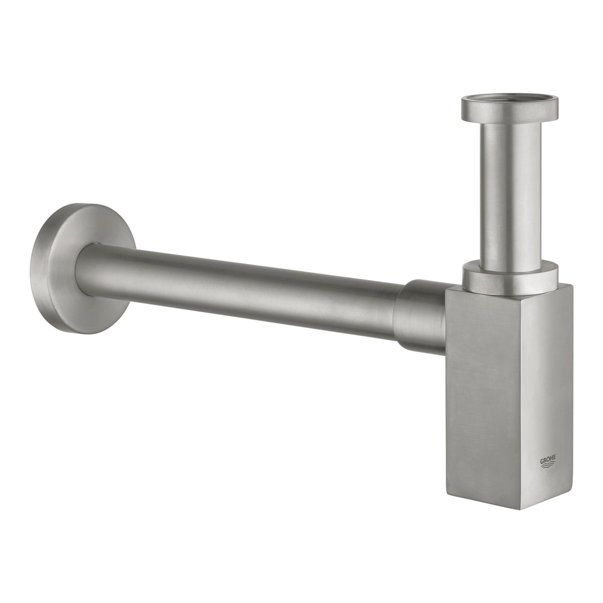 Grohe T Tipi Lavabo Sifonu, Paslanmaz Çelik - Ürün Görseli