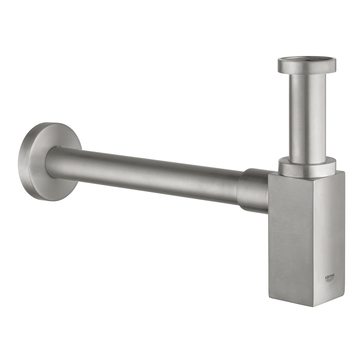 Grohe T Tipi Lavabo Sifonu, Paslanmaz Çelik - Ürün Görseli