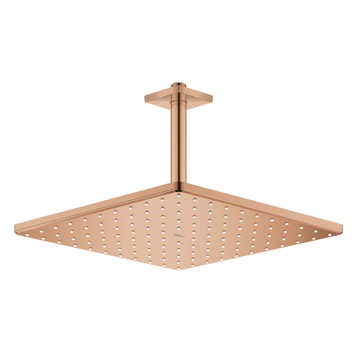 Grohe Rainshower Mono 310 Cube Tepe Duşu Seti, 31 cm, Bakır - Ürün Görseli