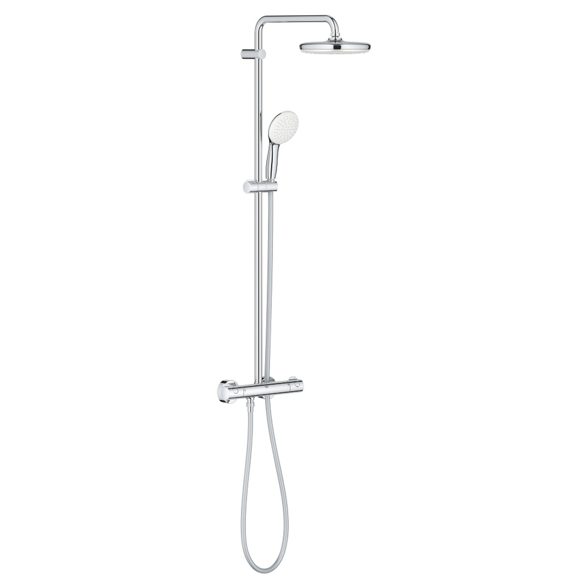 Grohe Tempesta System 210 Duvara Monte Termostatik Duş Bataryalı Duş Kolonu - Ürün Görseli
