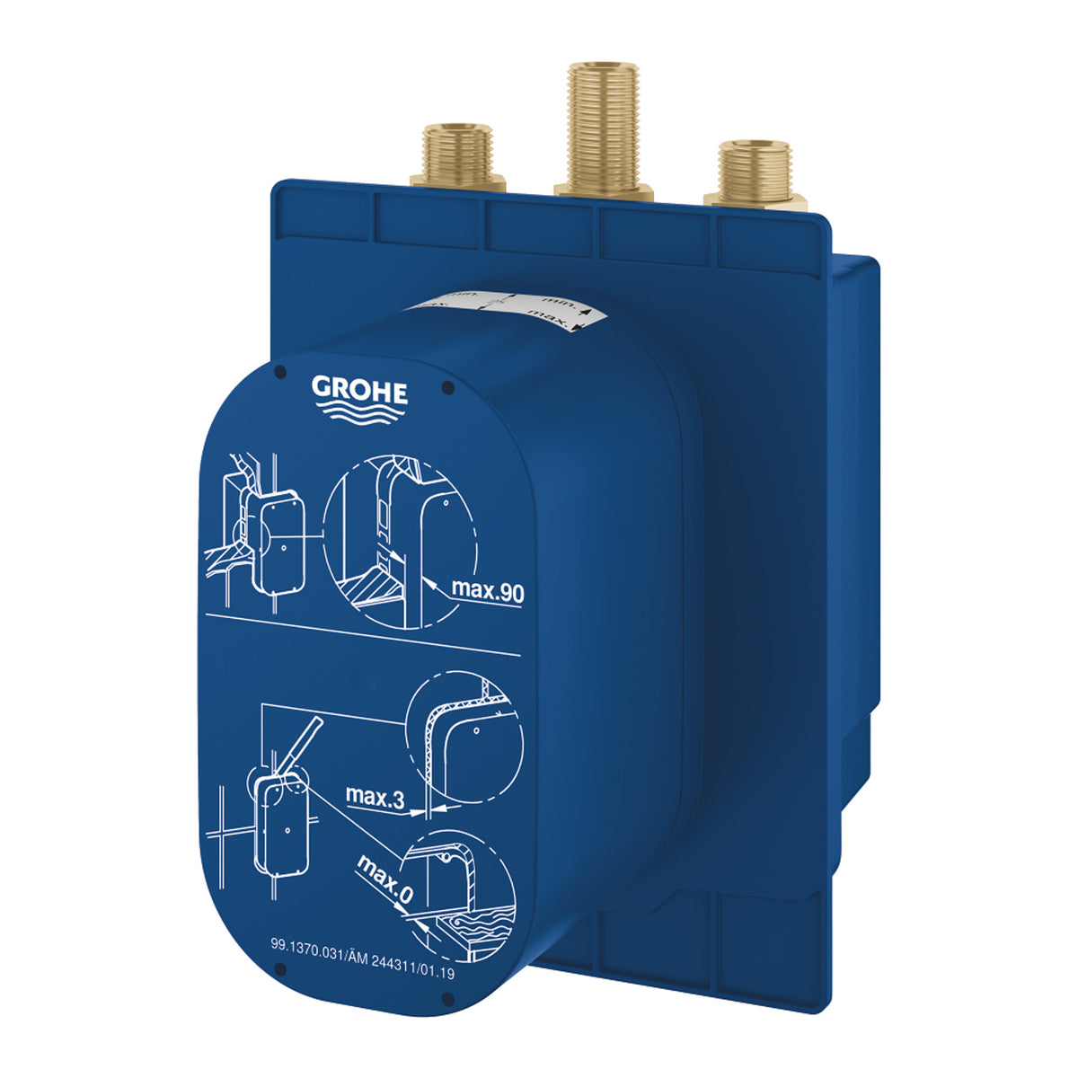Grohe Eurosmart Comospolitan E Termostatik Ankastre Duş Bataryası İç Gövde - Ürün Görseli