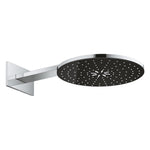 Grohe Rainshower Aqua Yuvarlak Tepe Duşu Seti, 36 cm, 2 Akışlı, Siyah-Krom - Ürün Görseli