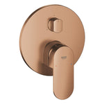 Grohe Plus Ankastre Banyo Bataryası (3 Yollu, Sıva Üstü Grubu), Fırçalı Bakır - Ürün Görseli