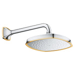 Grohe Grandera 210 Tepe Duşu 1 Akışlı, 22x22 cm, Krom-Altın - Ürün Görseli