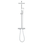 Grohe Tempesta Cosmopolitan System 250 Kare Duvara Monte Termostatik Bataryalı Duş Kolonu, Krom-Beyaz - Ürün Görseli