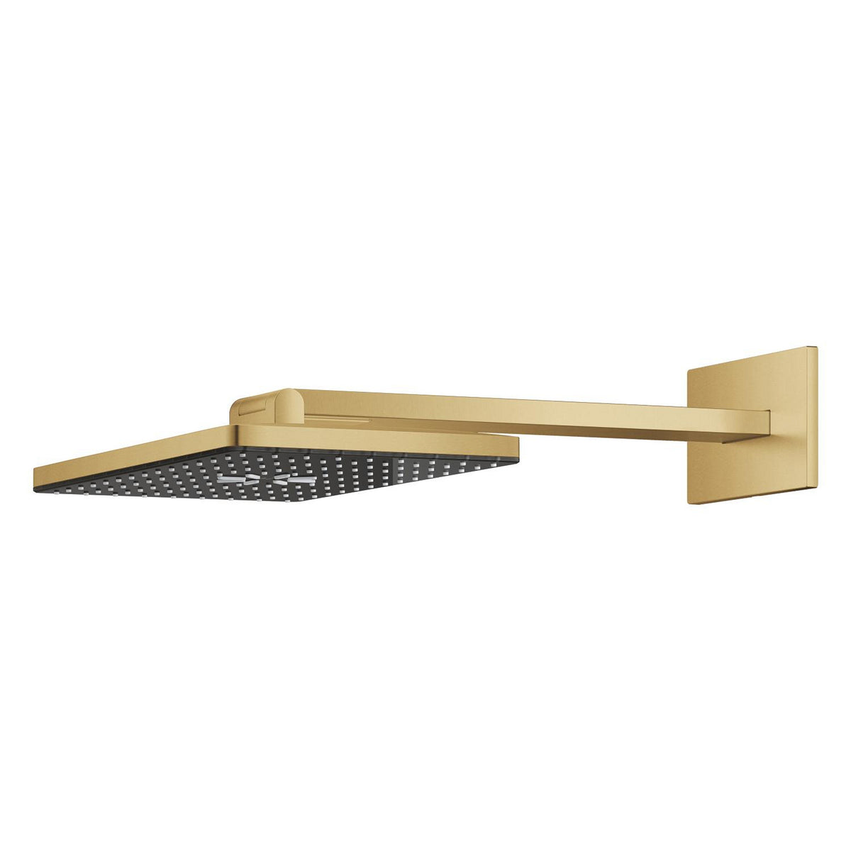 Grohe Rainshower Aqua Dikdörtgen Tepe Duşu Seti, 40x23 cm, 2 Akışlı, Fırçalı Altın - Ürün Görseli