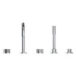 Grohe Atrio Private Collection 5 Delikli Ankastre Küvet Bataryası (Sıva Üstü Grubu) - Ürün Görseli