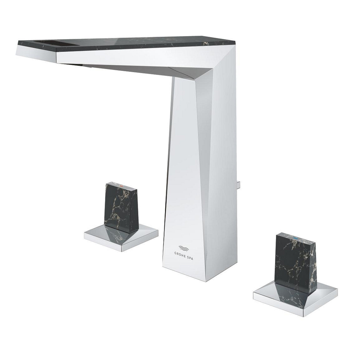 Grohe Allure Brilliant Private Collection L-Boy, 3 Delikli Lavabodan Ankastre Lavabo Bataryası, Sifon Kumandalı - Ürün Görseli