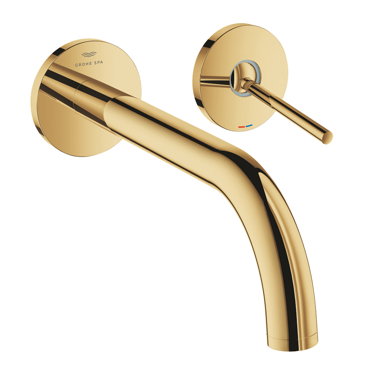Grohe Atrio 2 Delikli Ankastre Lavabo Bataryası, (Sıva Üstü Grubu), Altın - Ürün Görseli