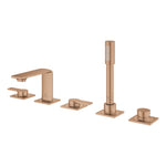 Grohe Allure 5 Delikli Küvet Bataryası, Fırçalı Bakır - Ürün Görseli