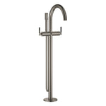 Grohe Atrio Private Collection Tek Yerden Küvet Bataryası (Sıva Üstü Grubu), Fırçalı Sert Grafit - Ürün Görseli