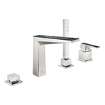 Grohe Allure Brilliant Private Collection 4 Delikli Küvet Bataryası (Sıva Üstü Grubu), Paslanmaz Çelik - Ürün Görseli