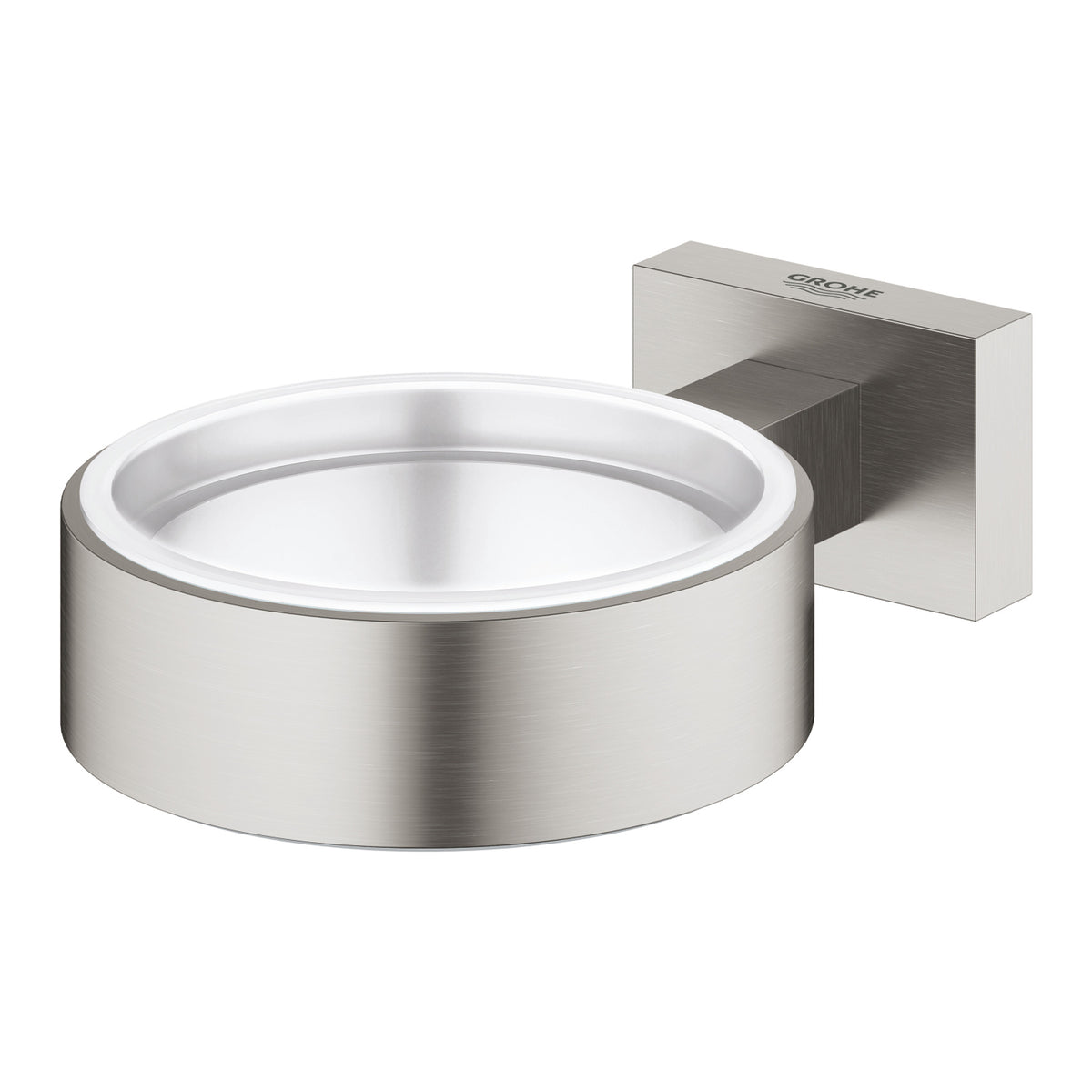 Grohe Essentials Cube Tutamak (Sabunluk Fırçalık), Paslanmaz Çelik - Ürün Görseli
