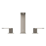 Grohe Plus 3 Delikli Ankastre Lavabo Bataryası, Sifon Kumandalı, Fırçalı Sert Grafit - Ürün Görseli