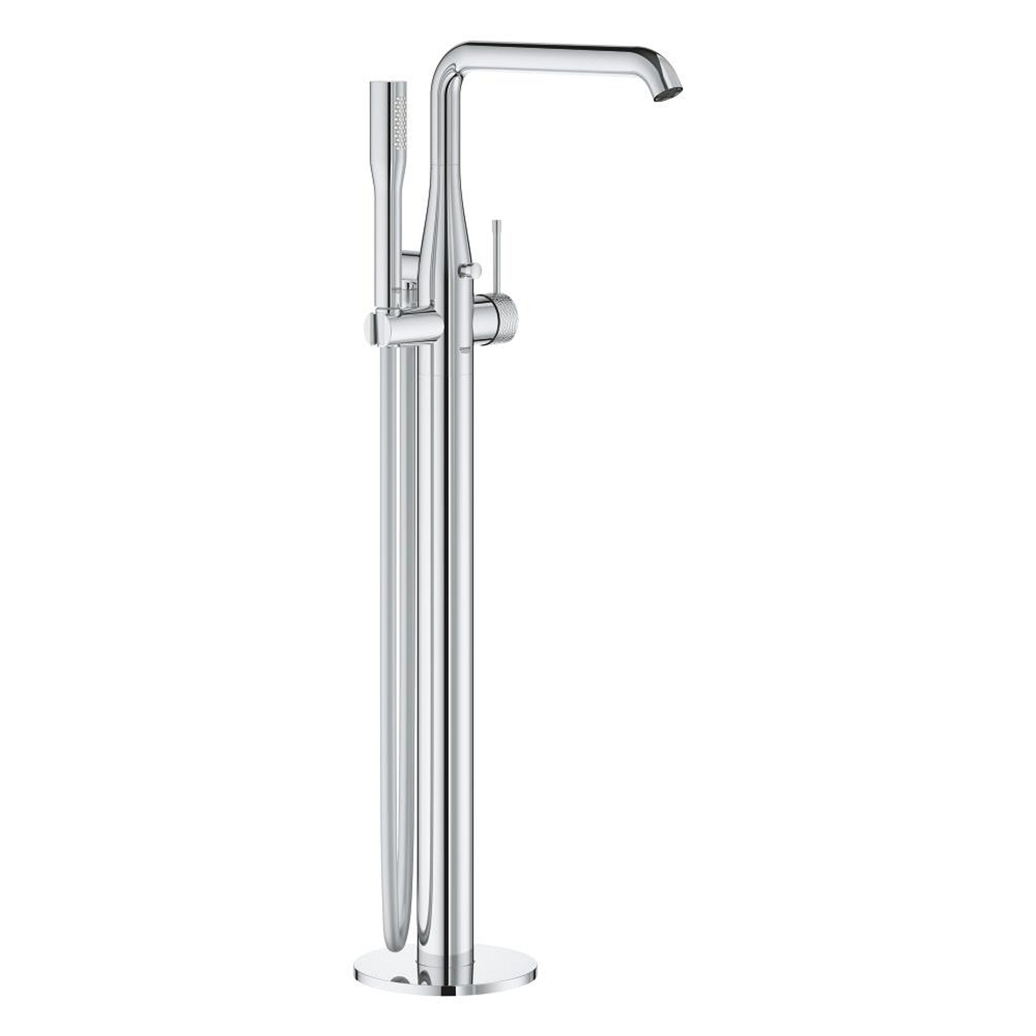Grohe Essence Yerden Küvet Bataryası (Sıva Üstü Grubu), İşlenmiş Krom - Ürün Görseli