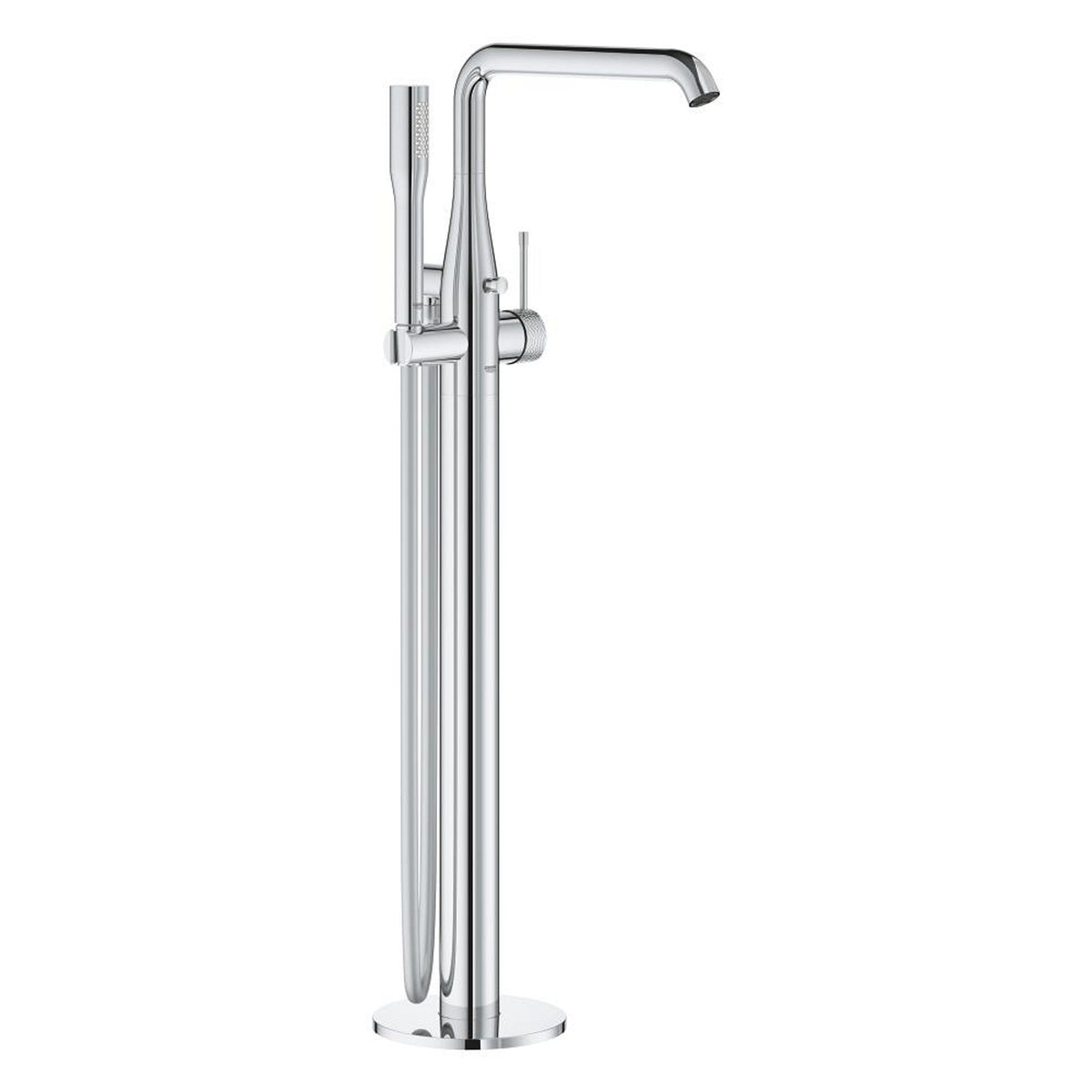 Grohe Essence Yerden Küvet Bataryası (Sıva Üstü Grubu), İşlenmiş Krom - Ürün Görseli