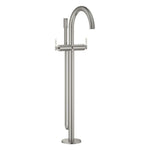 Grohe Atrio Private Collection Tek Yerden Küvet Bataryası (Sıva Üstü Grubu), Saten Çelik - Ürün Görseli