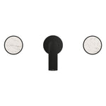 Grohe Atrio Private Collection 3 Delikli Ankastre Lavabo Bataryası (Sıva Üstü Grubu) Hayalet Siyah - Ürün Görseli