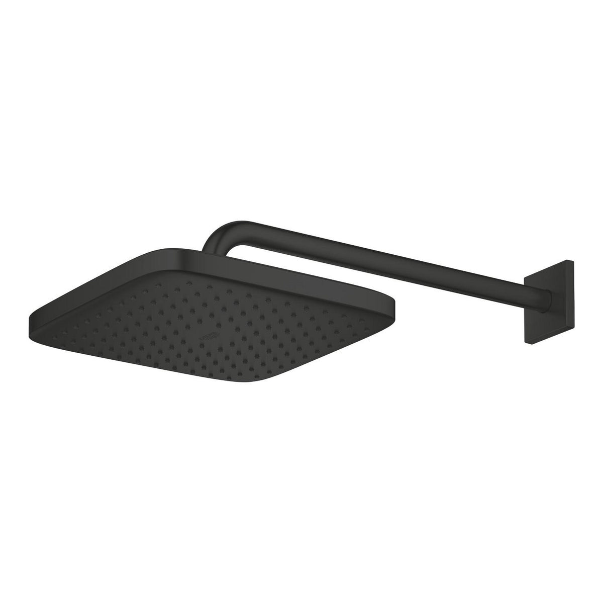 Grohe Tempesta 250 Kare Tepe Duşu Tek Akışlı, 25 cm (Duvardan Dirsek Dahil) Mat Siyah - Ürün Görseli