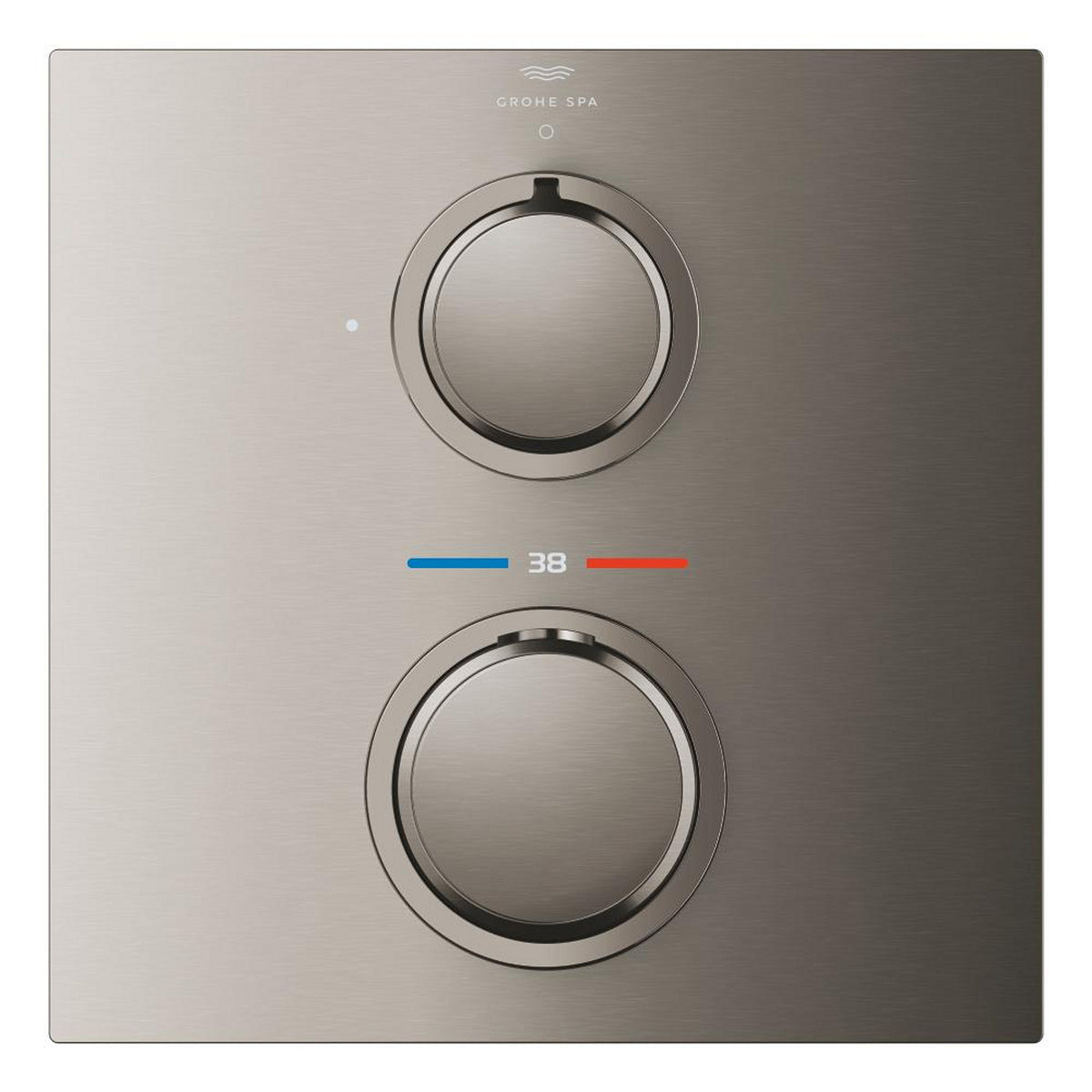 Grohe Allure Ankastre Termostatik Duş Bataryası (Sıva Üstü Grubu), Fırçalı Sert Grafit - Ürün Görseli