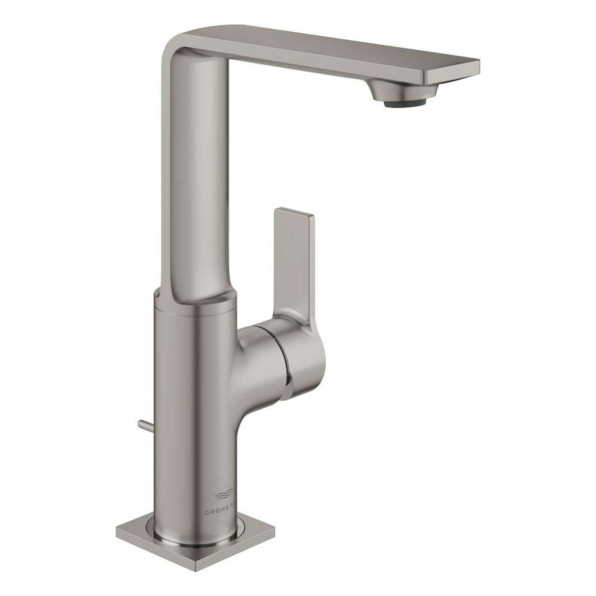 Grohe Allure Lavabo Bataryası, Sifon Kumandalı, Saten Çelik - Ürün Görseli
