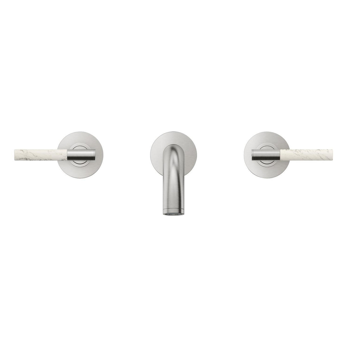 Grohe Atrio Private Collection 3 Delikli Ankastre Lavabo Bataryası (Sıva Üstü Grubu) Paslanmaz Çelik - Ürün Görseli