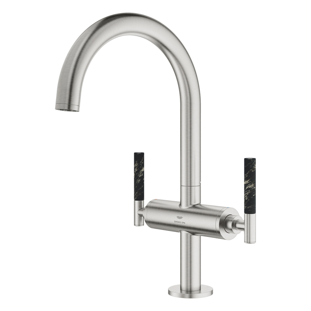 Grohe Atrio Private Collection Yüksek Lavabo Bataryası (L-Boy), Paslanmaz Çelik - Ürün Görseli