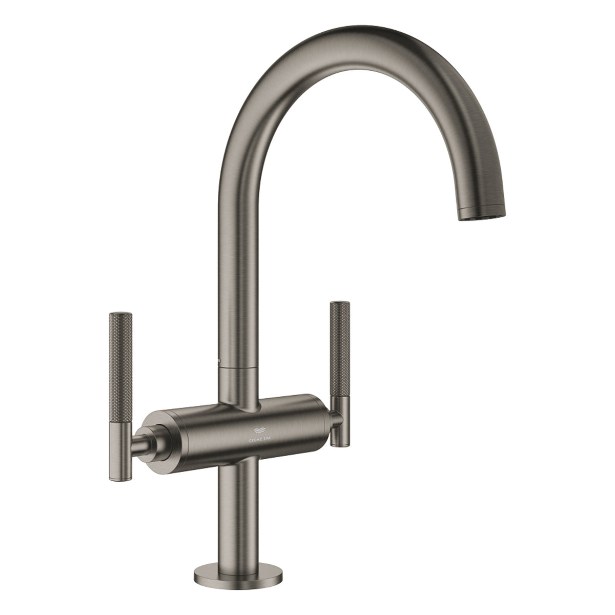 Grohe Atrio Private Collection Yüksek Lavabo Bataryası (L-Boy), Fırçalı Sert Grafit - Ürün Görseli