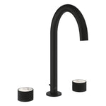 Grohe Atrio Private Collection 3 Delikli Ankastre Lavabo Bataryası, Sifon Kumandalı (L-Boy), Hayalet Siyah - Ürün Görseli