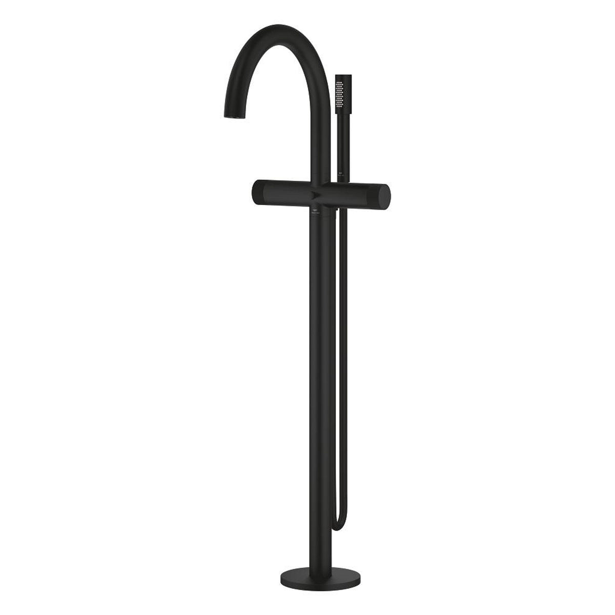 Grohe Atrio Private Collection Tek Yerden Küvet Bataryası (Sıva Üstü Grubu), Hayalet Siyah - Ürün Görseli