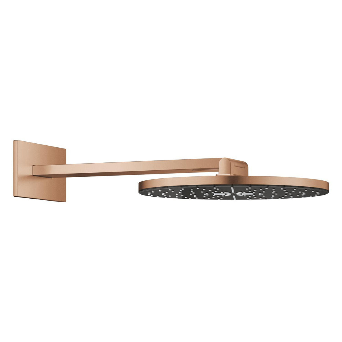 Grohe Rainshower Aqua Yuvarlak Tepe Duşu Seti, 36 cm, 2 Akışlı, Fırçalı Bakır - Ürün Görseli