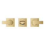 Grohe Allure 3 Delikli Ankastre Lavabo Bataryası (Sıva Üstü Grubu), Fırçalı Altın - Ürün Görseli