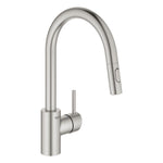 Grohe Concetto Spiralli Eviye Bataryası, Paslanmaz Çelik - Ürün Görseli