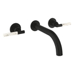 Grohe Atrio Private Collection 3 Delikli Ankastre Lavabo Bataryası (Sıva Üstü Grubu) Hayalet Siyah - Ürün Görseli