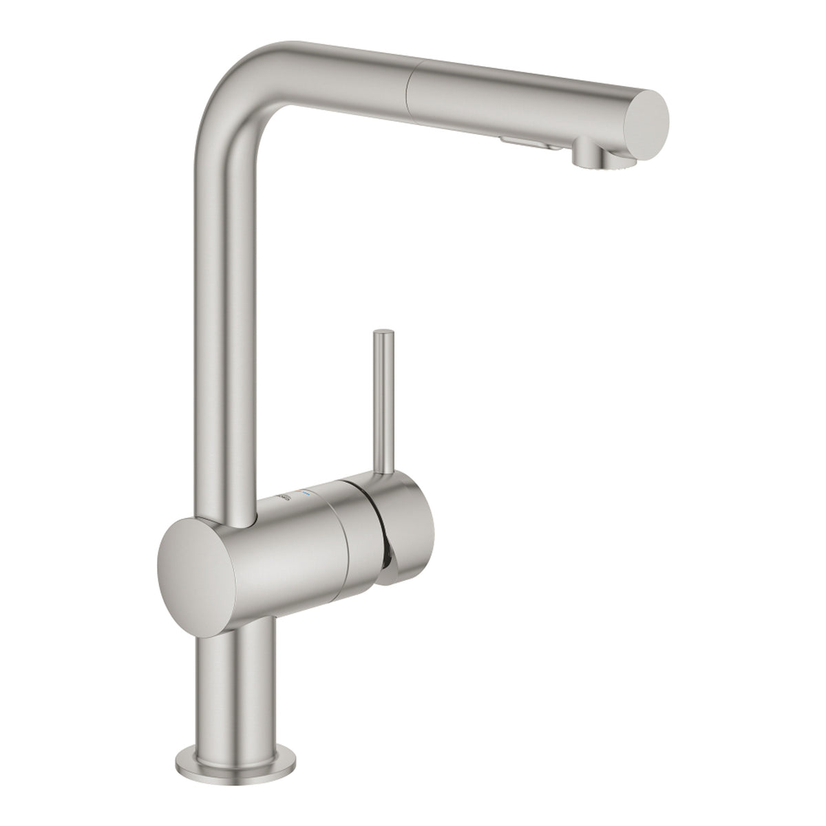Grohe Minta Spiralli Eviye Bataryası, L Başlıklı, Paslanmaz Çelik - Ürün Görseli
