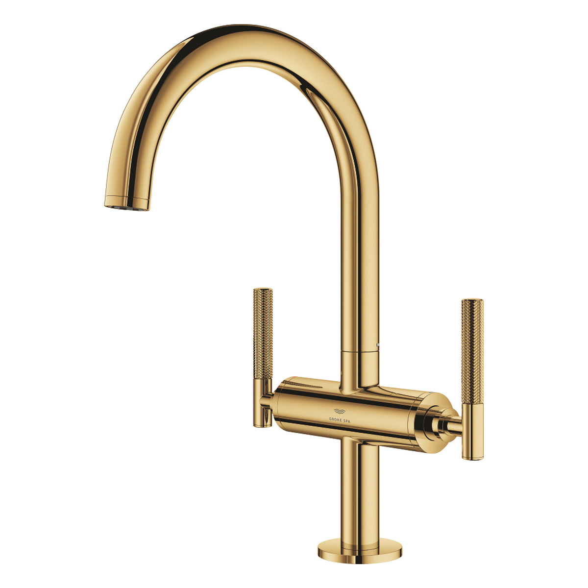 Grohe Atrio Private Collection Yüksek Lavabo Bataryası (L-Boy), Altın - Ürün Görseli