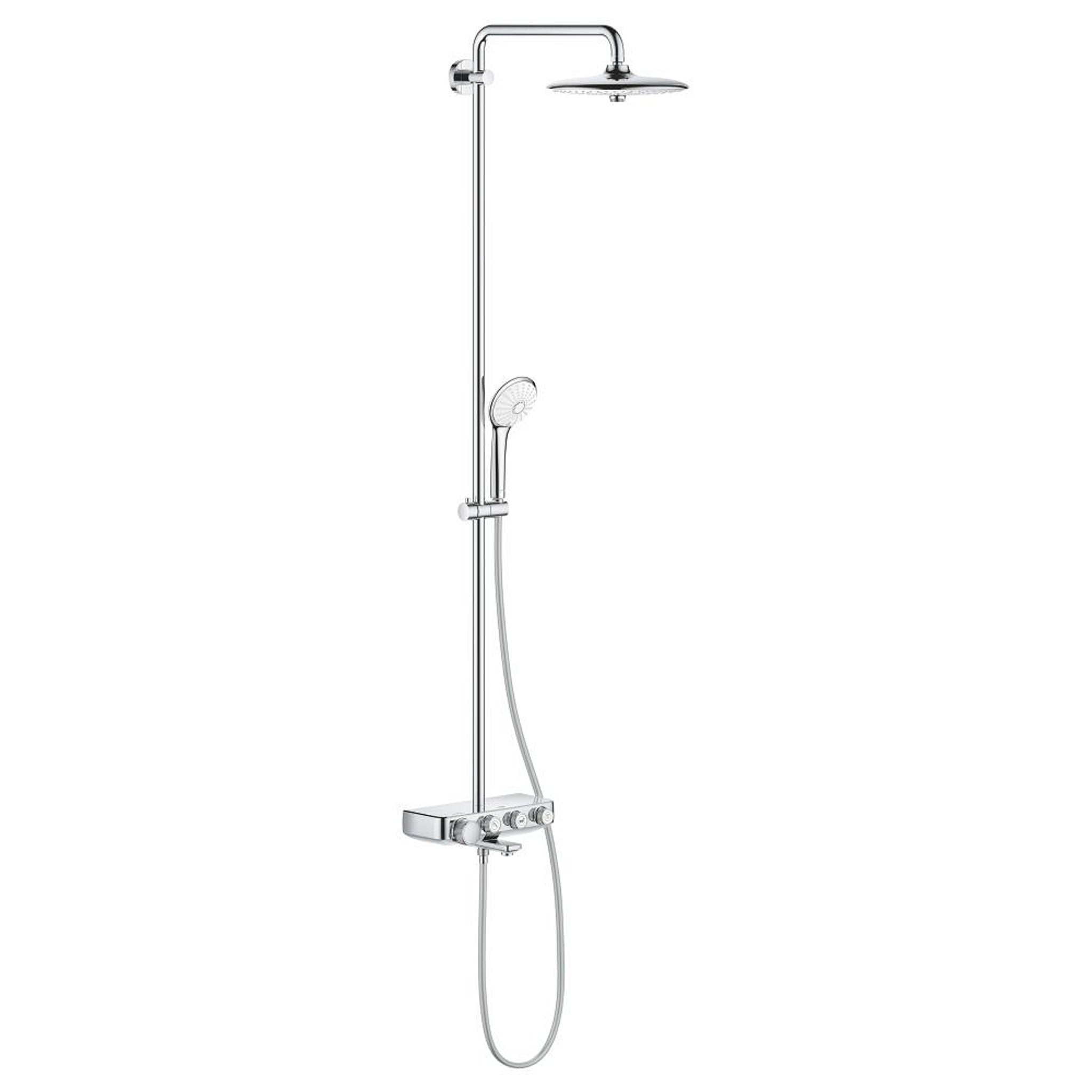 Grohe Euphoria SmartControl 260 Mono Duş sistemi Duvara Monte Termostatik Banyo Bataryalı Duş Kolonu - Ürün Görseli