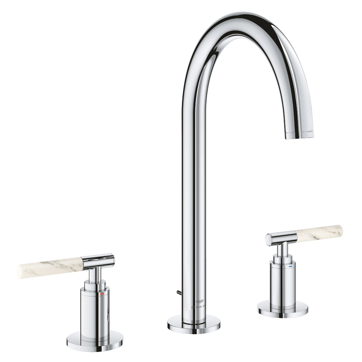 Grohe Atrio Private Collection 3 Delikli Ankastre Sifon Kumandalı Lavabo Bataryası (L-Boy) - Ürün Görseli