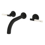 Grohe Atrio Private Collection 3 Delikli Ankastre Lavabo Bataryası (Sıva Üstü Grubu) Hayalet Siyah - Ürün Görseli