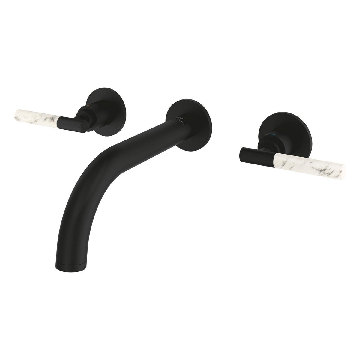 Grohe Atrio Private Collection 3 Delikli Ankastre Lavabo Bataryası (Sıva Üstü Grubu) Hayalet Siyah - Ürün Görseli