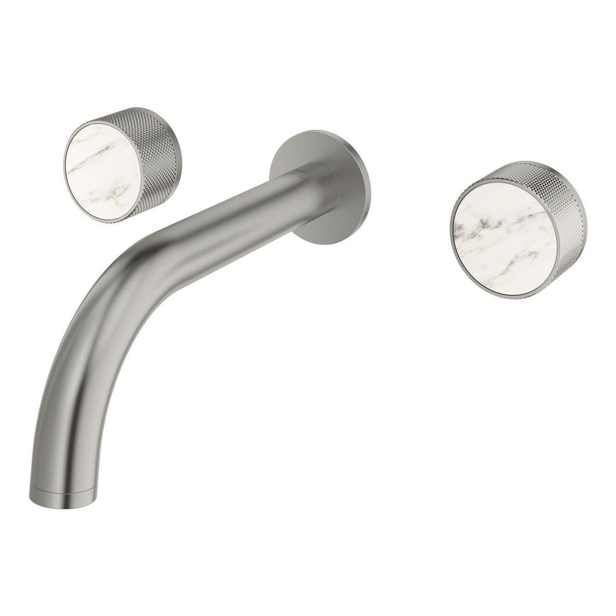 Grohe Atrio Private Collection 3 Delikli Ankastre Lavabo Bataryası (Sıva Üstü Grubu) Saten Çelik - Ürün Görseli