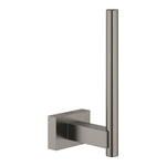 Grohe Essentials Cube Yedek Tuvalet Kağıtlığı, Fırçalı Sert Grafit - Ürün Görseli